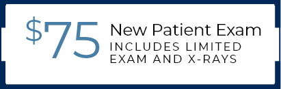 $75 New Patient Dental Visit